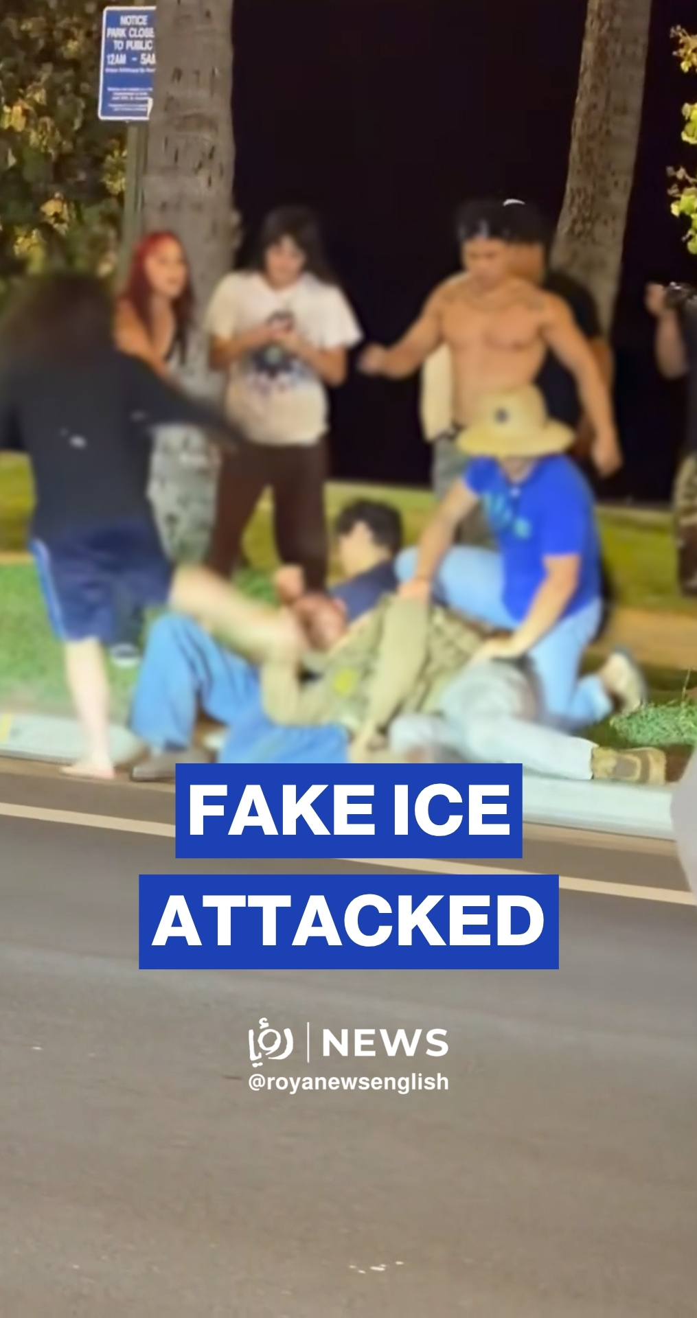 Man wearing ICE uniform dragged and assaulted in Honolulu, Hawaii