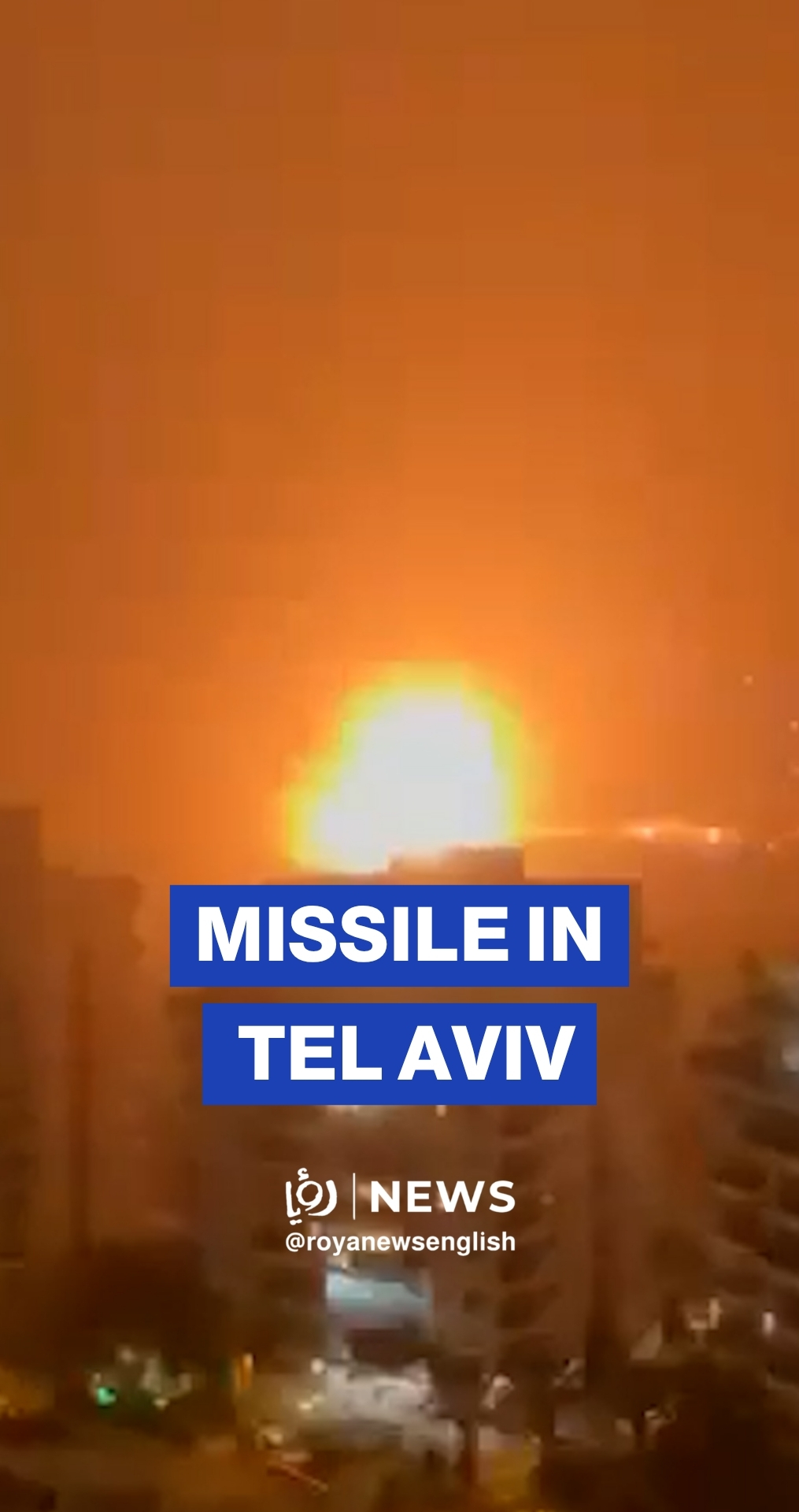 Iran's missile hits target in central ‘Israel’ after interception fails