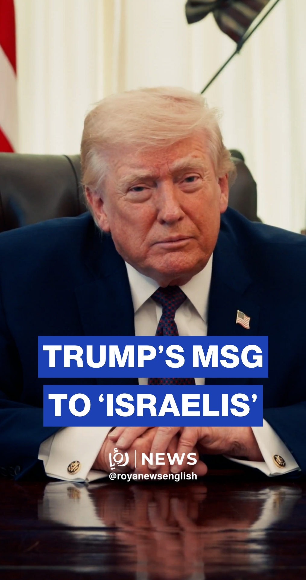 Trump’s Passover message to American and 'Israeli' Jews amid war