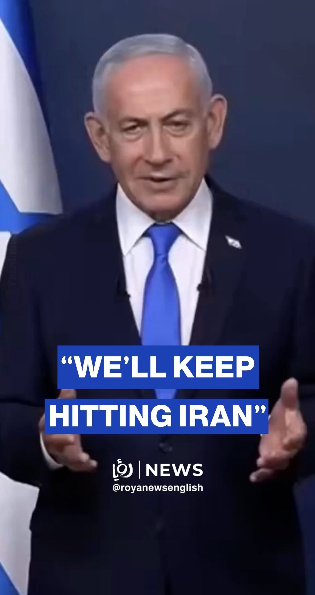 Netanyahu: We will keep hitting Iran, in full coordination with Trump