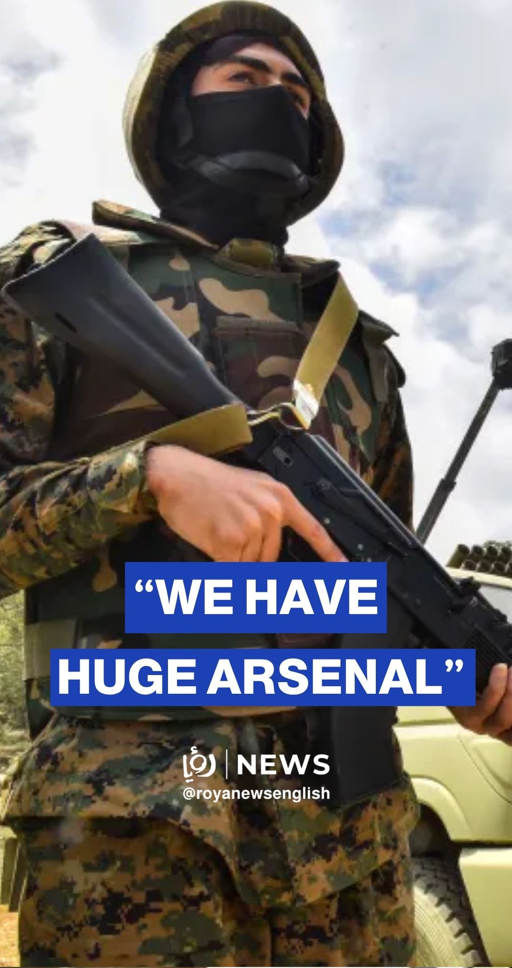 Hezbollah fighter mocks Netanyahu: 'we have huge arsenal' amid Lebanon strikes