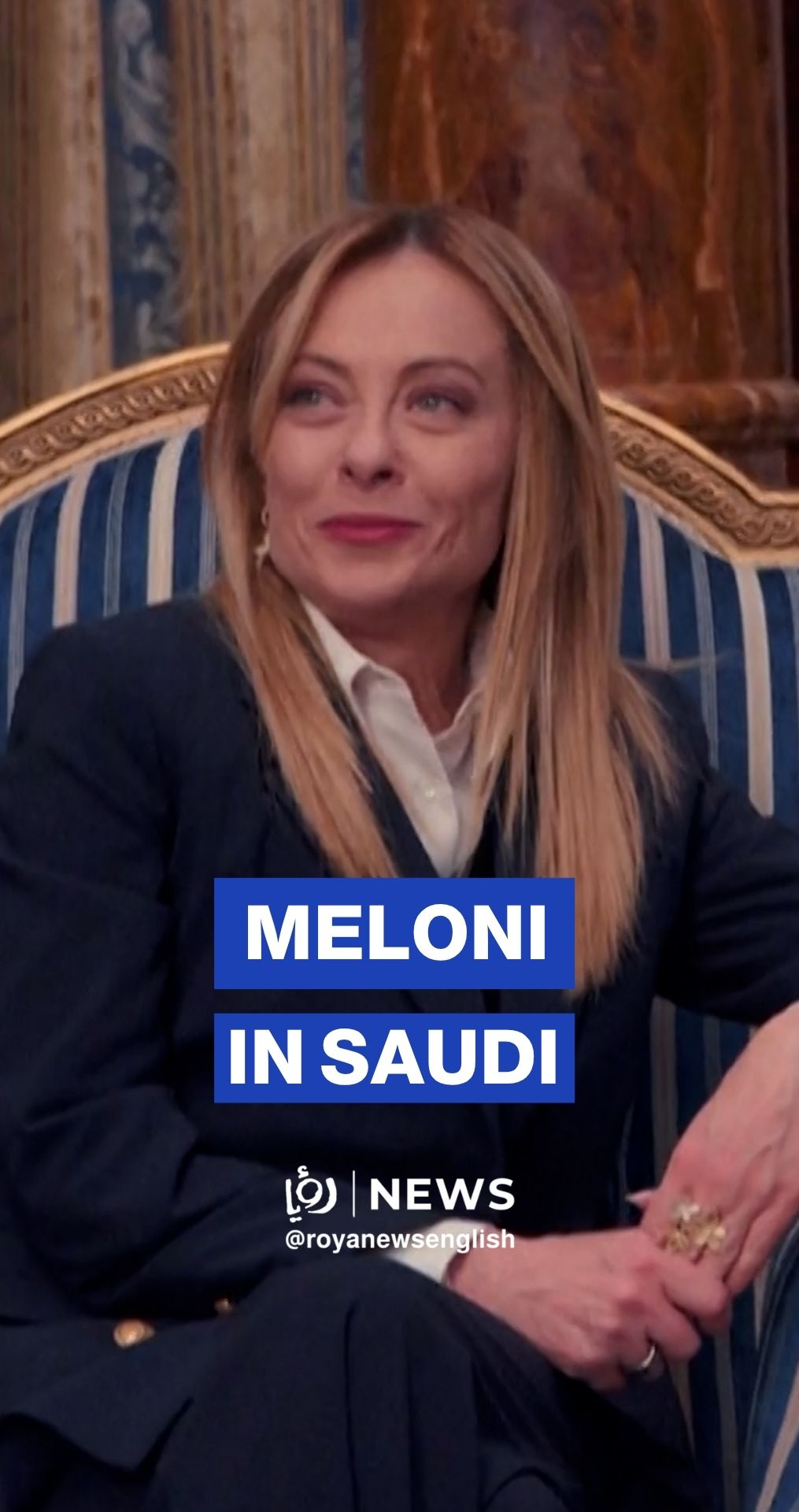 Italian PM meets Saudi Crown Prince in Jeddah