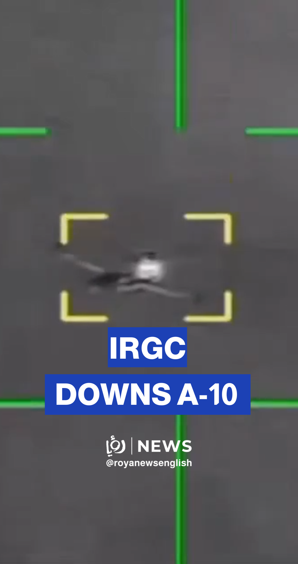 US aircraft targeted over Tehran