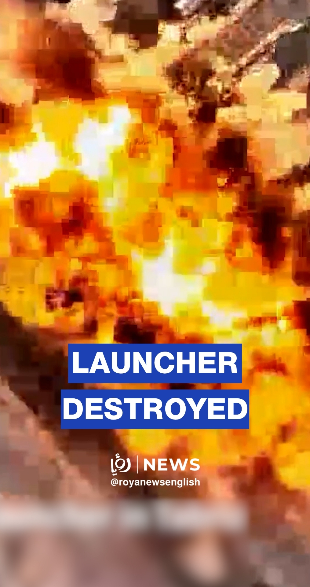 ‘Israel’s’ footage of rocket launch platform destroyed in Tabriz