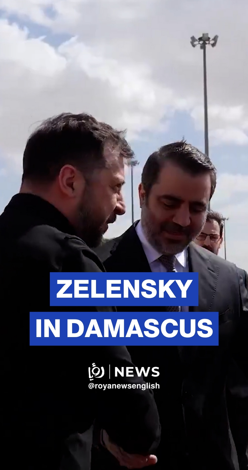 Zelenskyy visits Damascus to discuss security cooperation