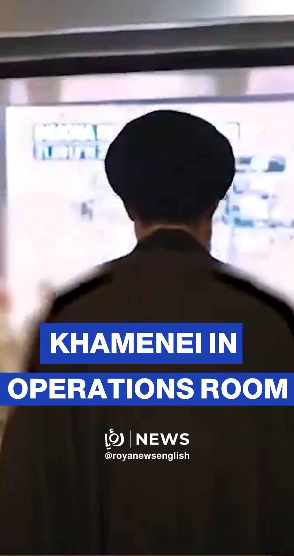 Mojtaba Khamenei appears in war room with Dimona nuclear site image on screen