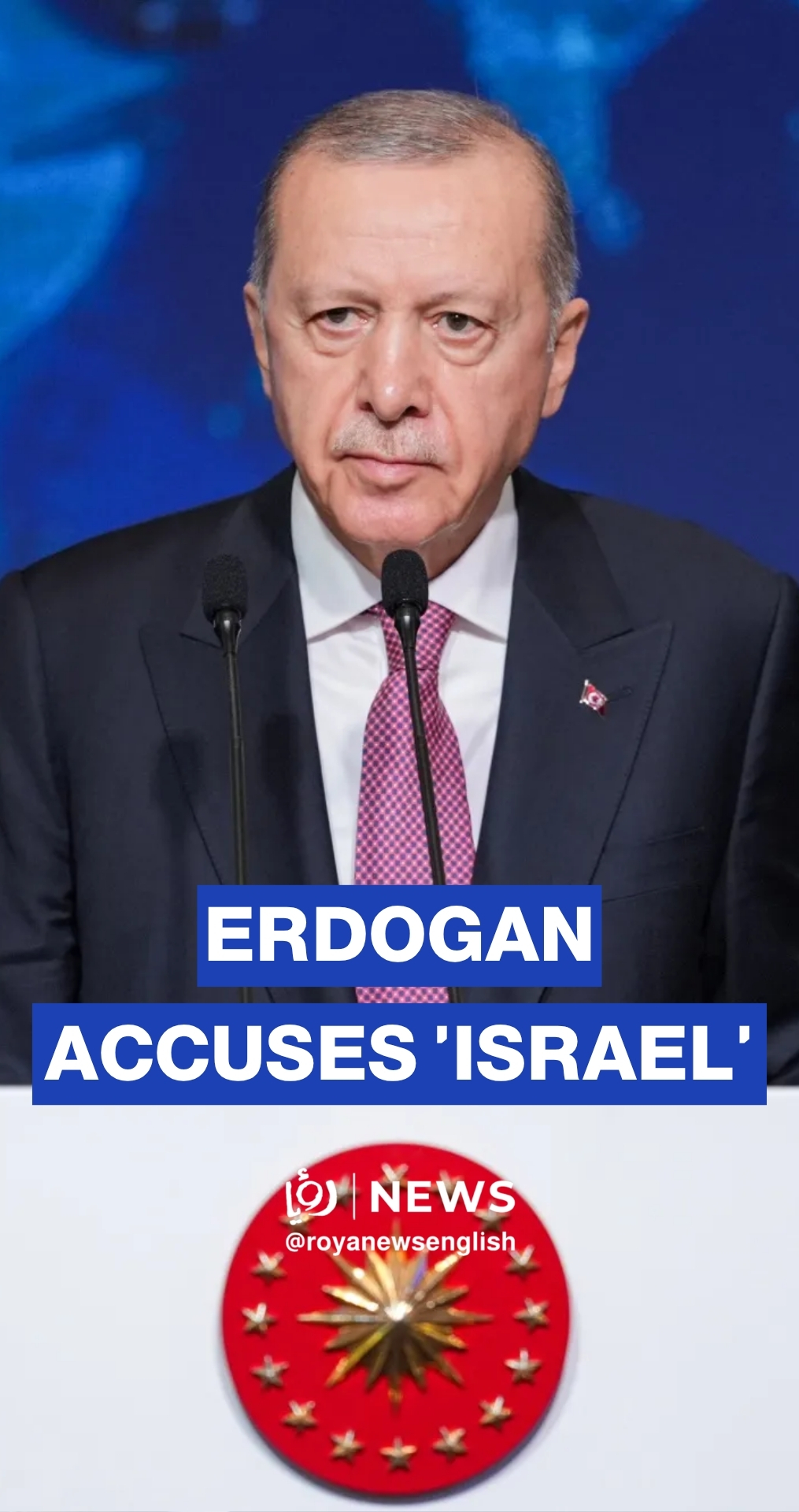 Erdogan accuses 'Israel' of "undermining all peace efforts"