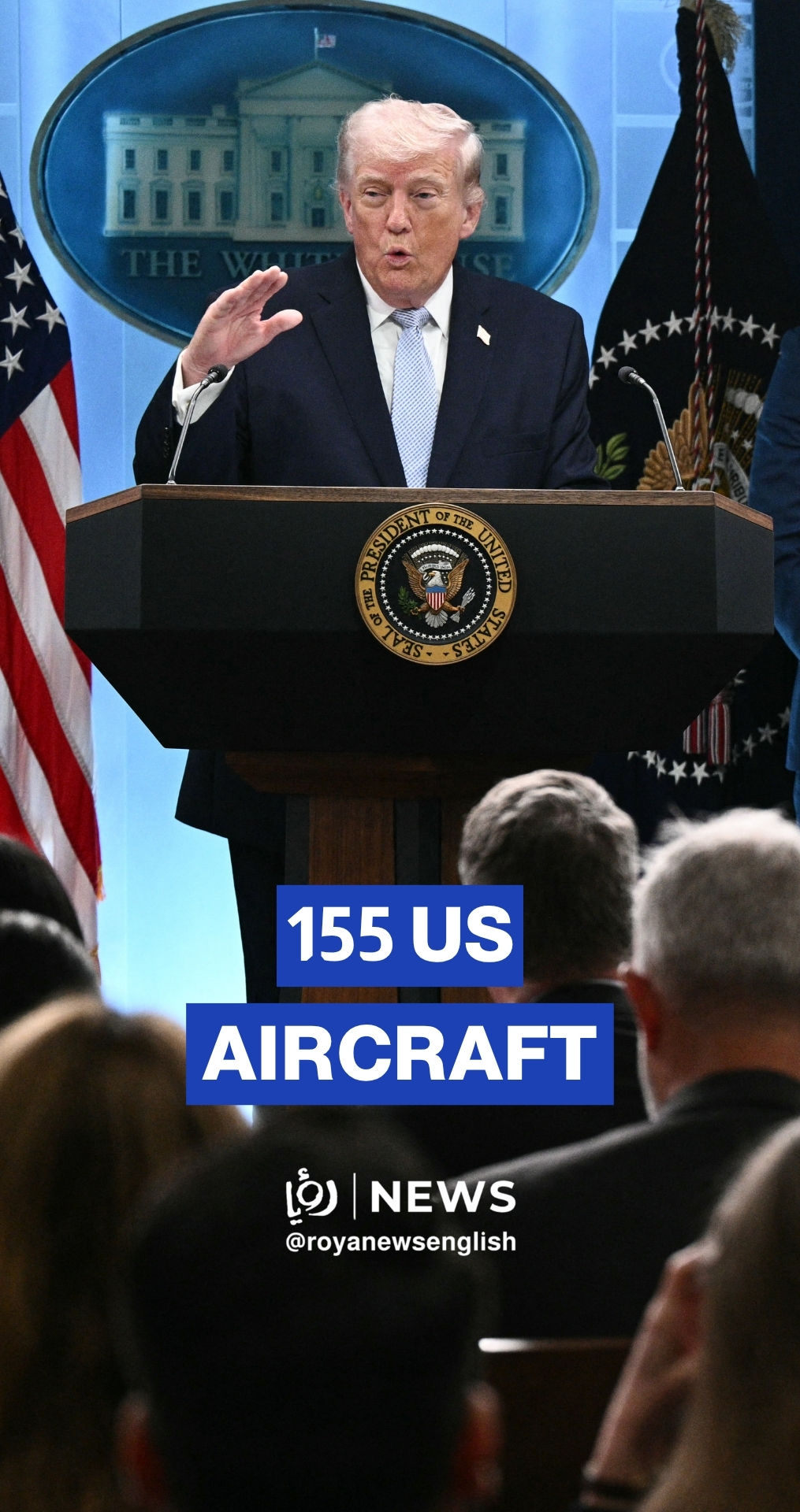 155 aircraft involved in Iran rescue mission, says Trump