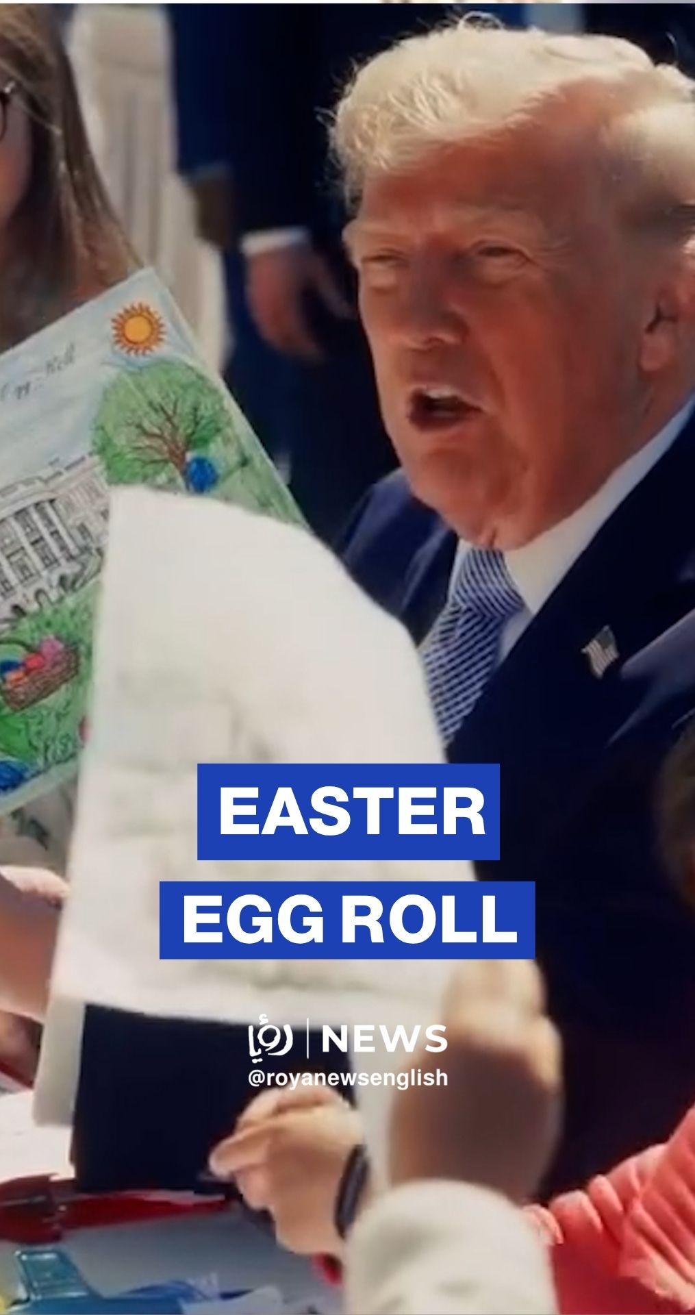 Trump hosts White House Easter Egg Roll