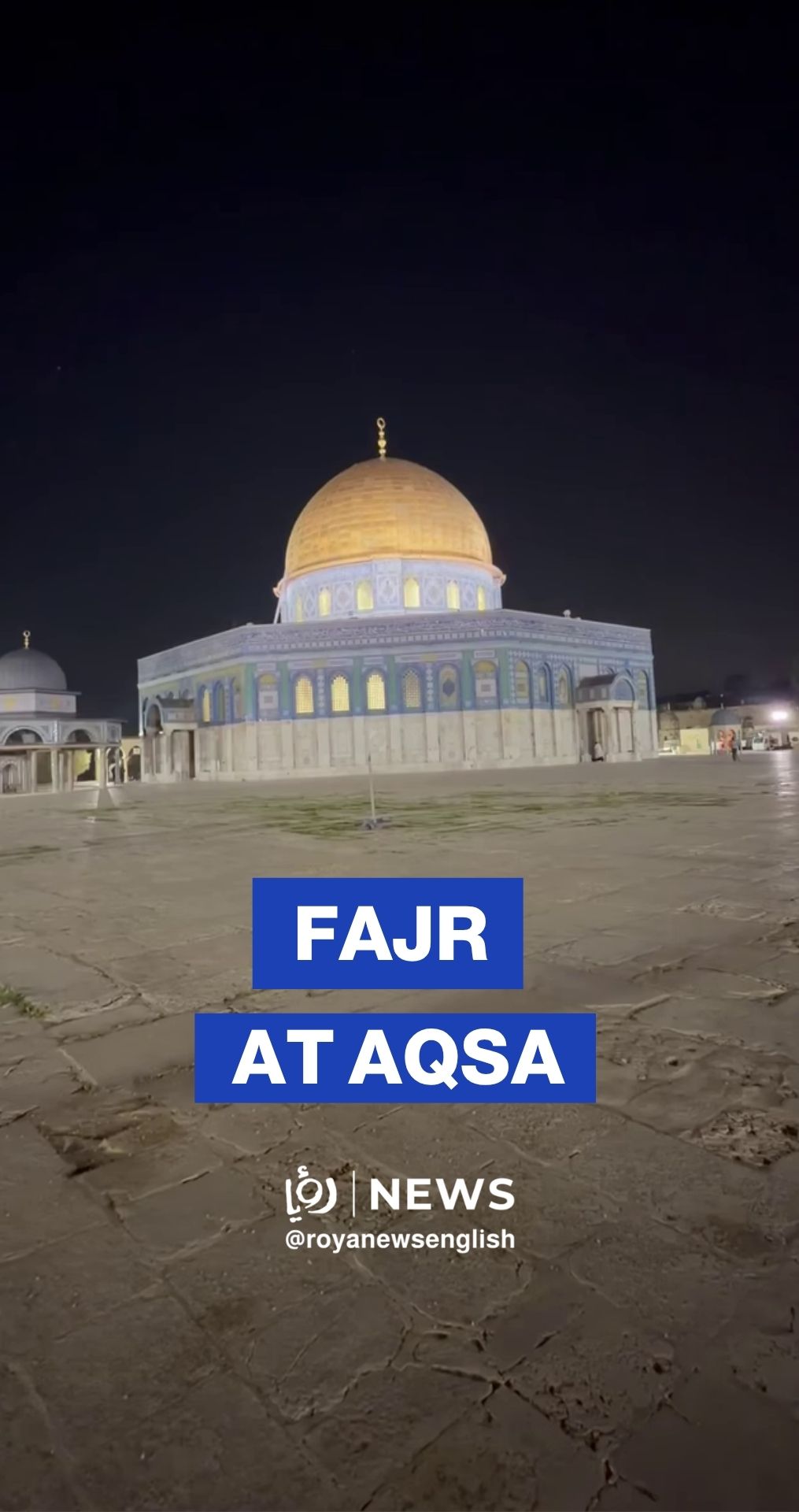 First Fajr prayer call from Aqsa Mosque after 40 days closure