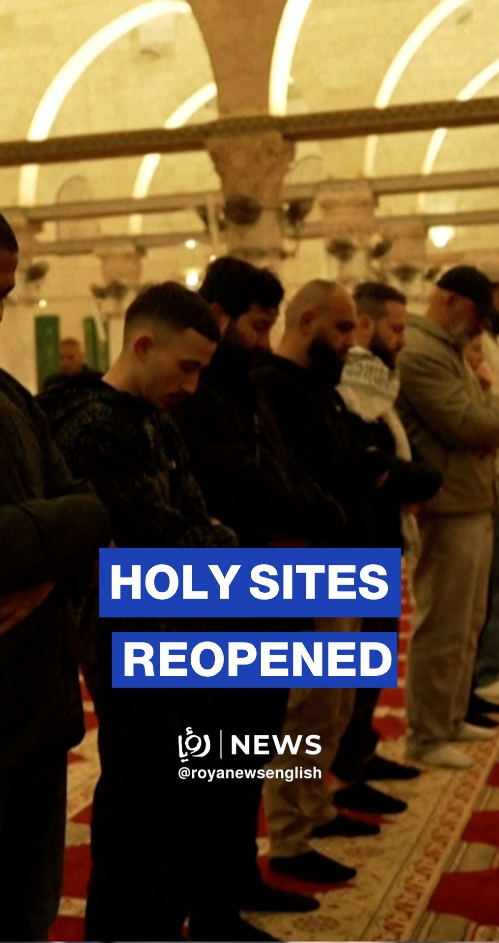 Jerusalem holy sites reopen after Mideast war closure