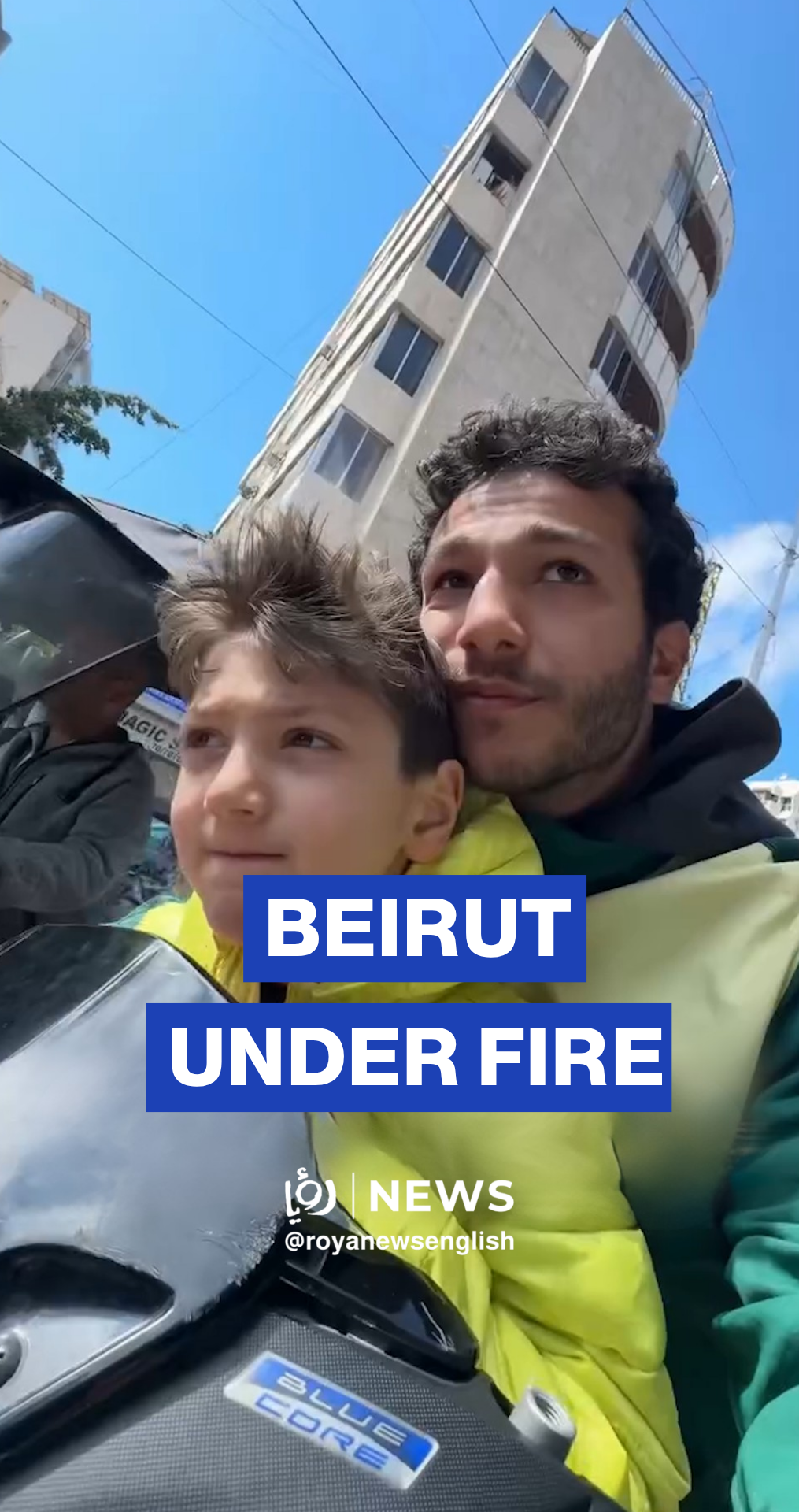 "It's not a movie, it's our reality": 100 airstrikes hit Beirut in 10 minutes despite ceasefire.