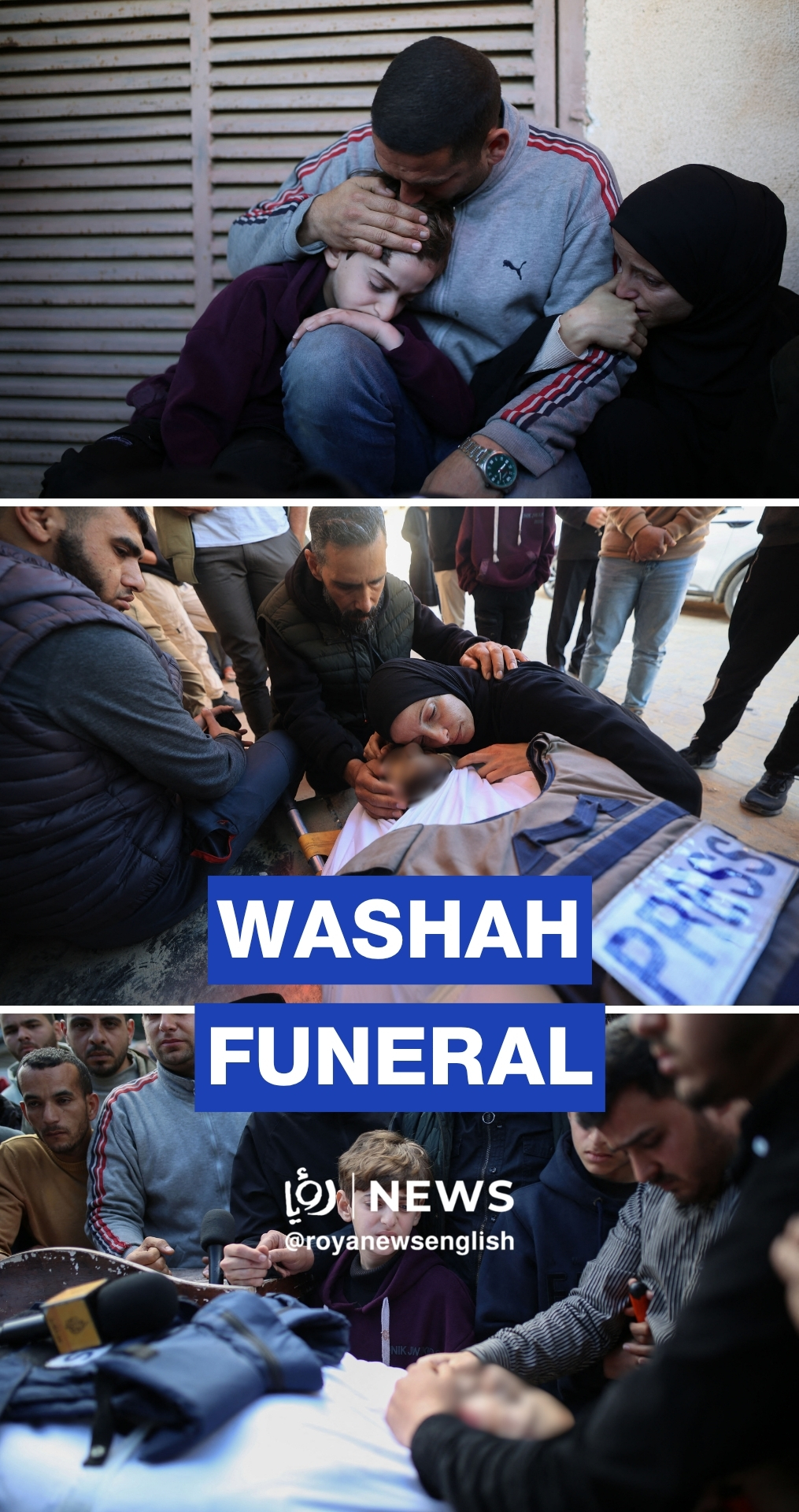 Thousands Mourn the Killing of Journalist Mohammed Washah