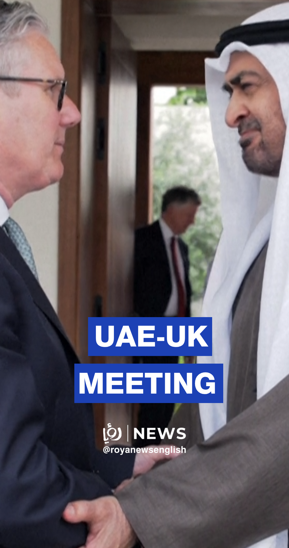 UAE president meets UK prime minister in Abu Dhabi