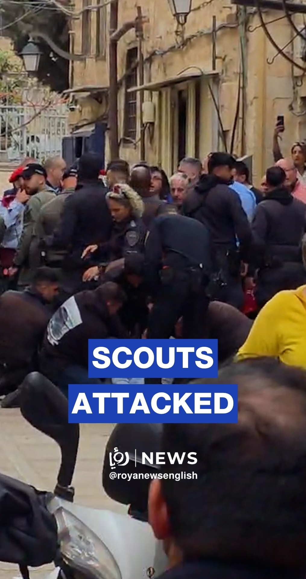 'Israeli’ police assault Orthodox Scouts in Jerusalem
