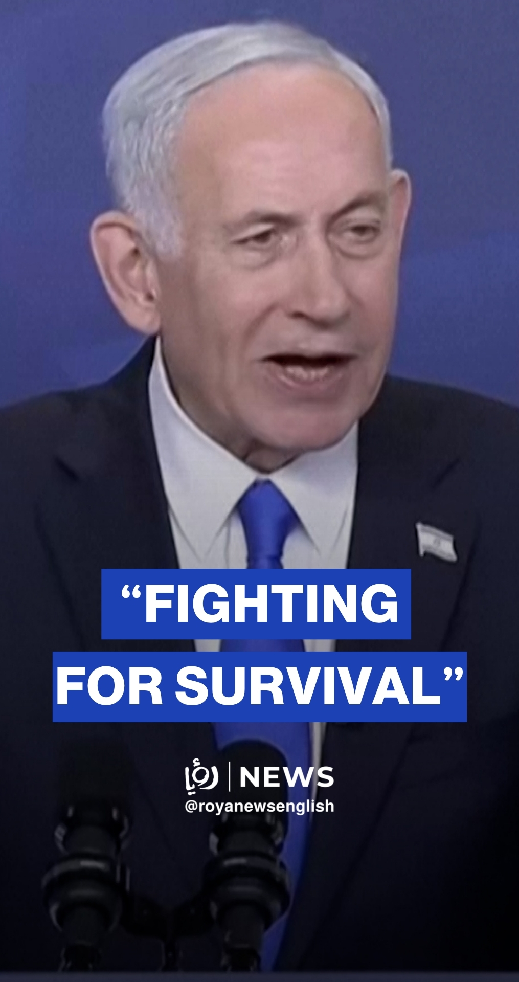 Netanyahu says Iran and its allies 'fighting for survival'