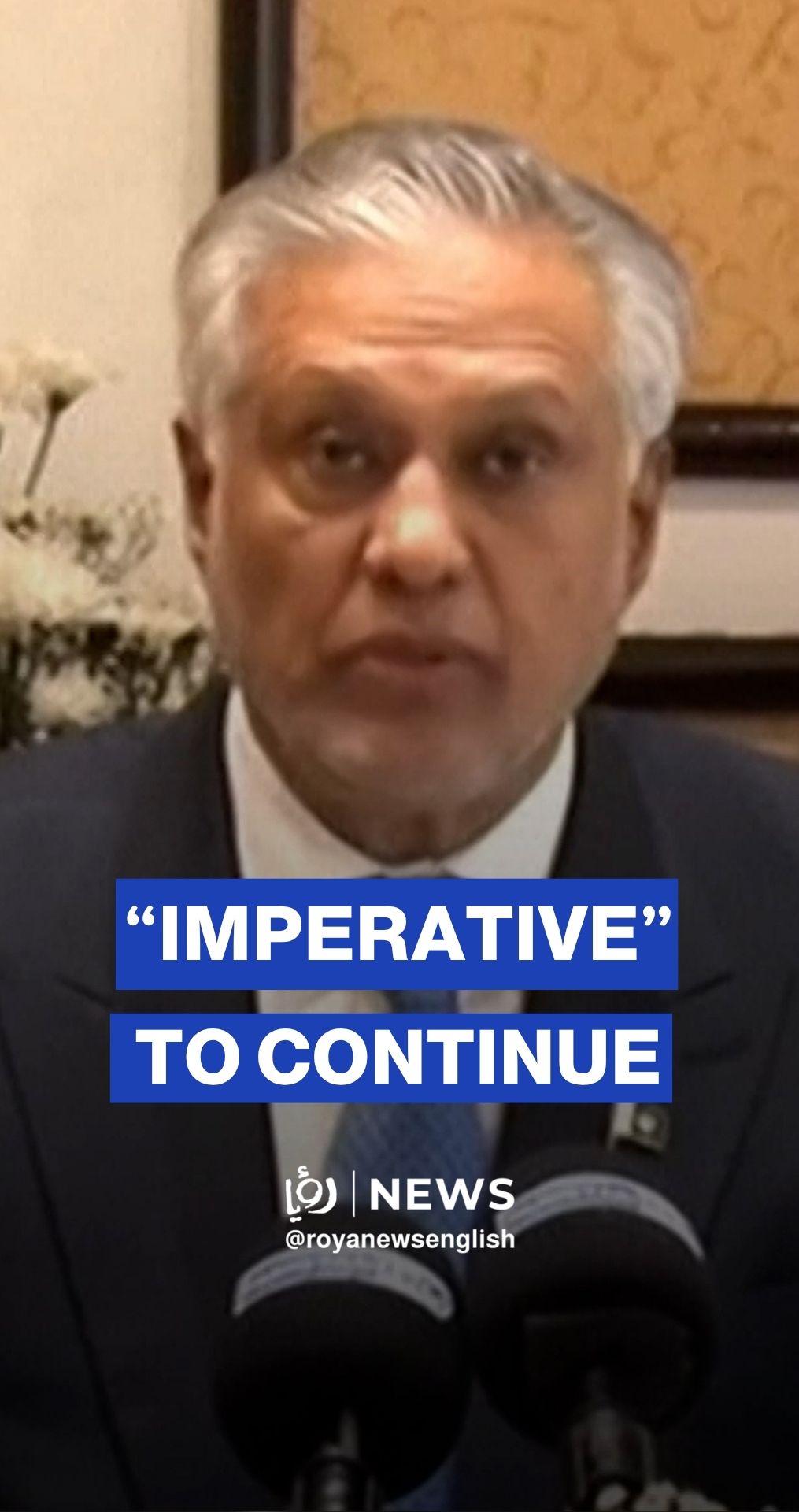 Pakistan says “imperative” that US, Iran uphold commitment to ceasefire