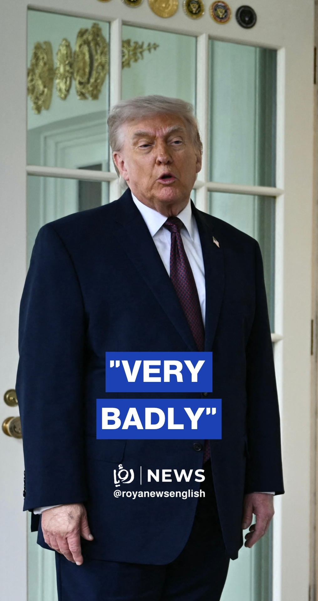 Trump says Iran called and wants to make deal “very badly”