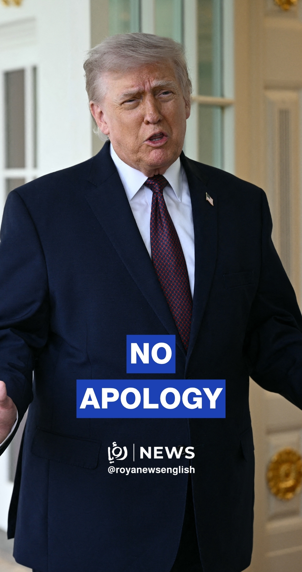 Trump says won't apologize to “very weak” Pope Leo