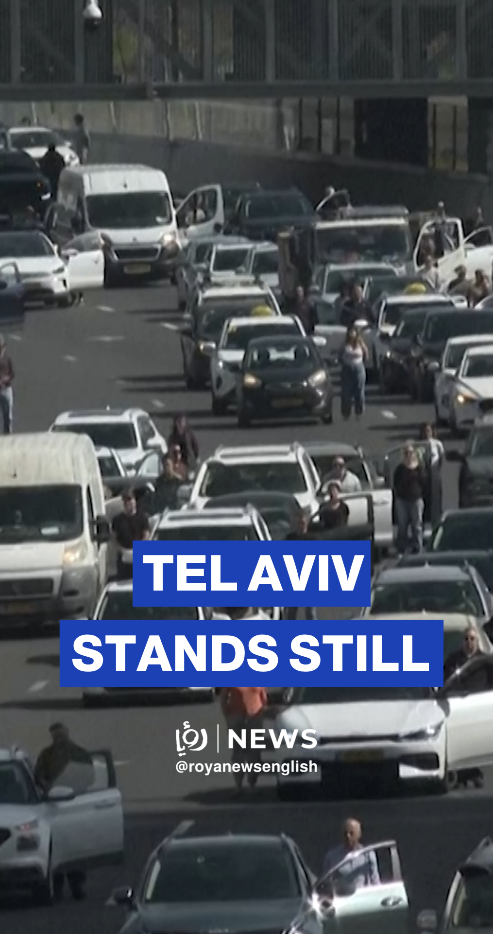 Tel Aviv pauses for 'Holocaust' remembrance day sirens