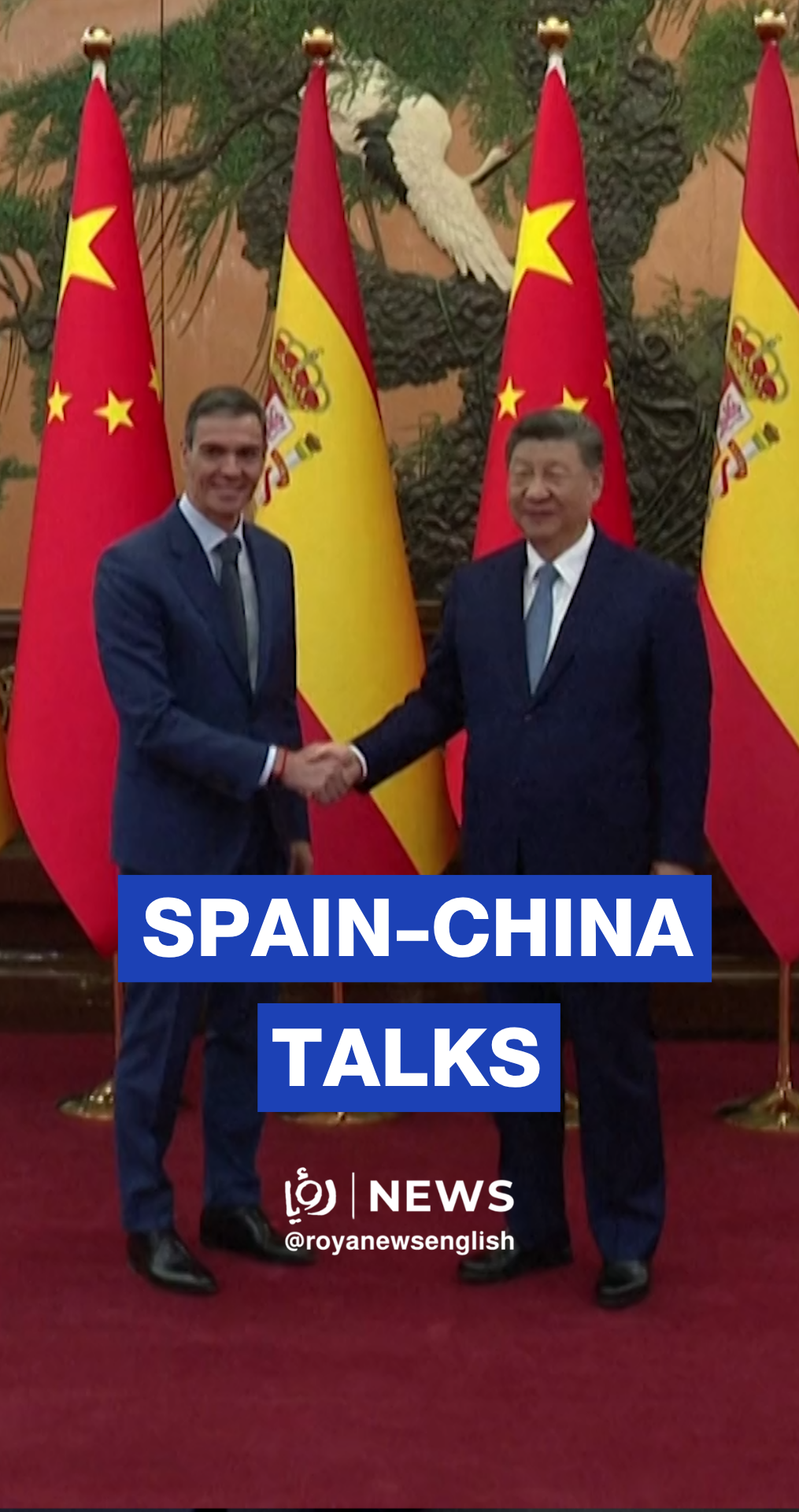 China’s Xi Jinping hosts Spanish PM Pedro Sánchez in Beijing