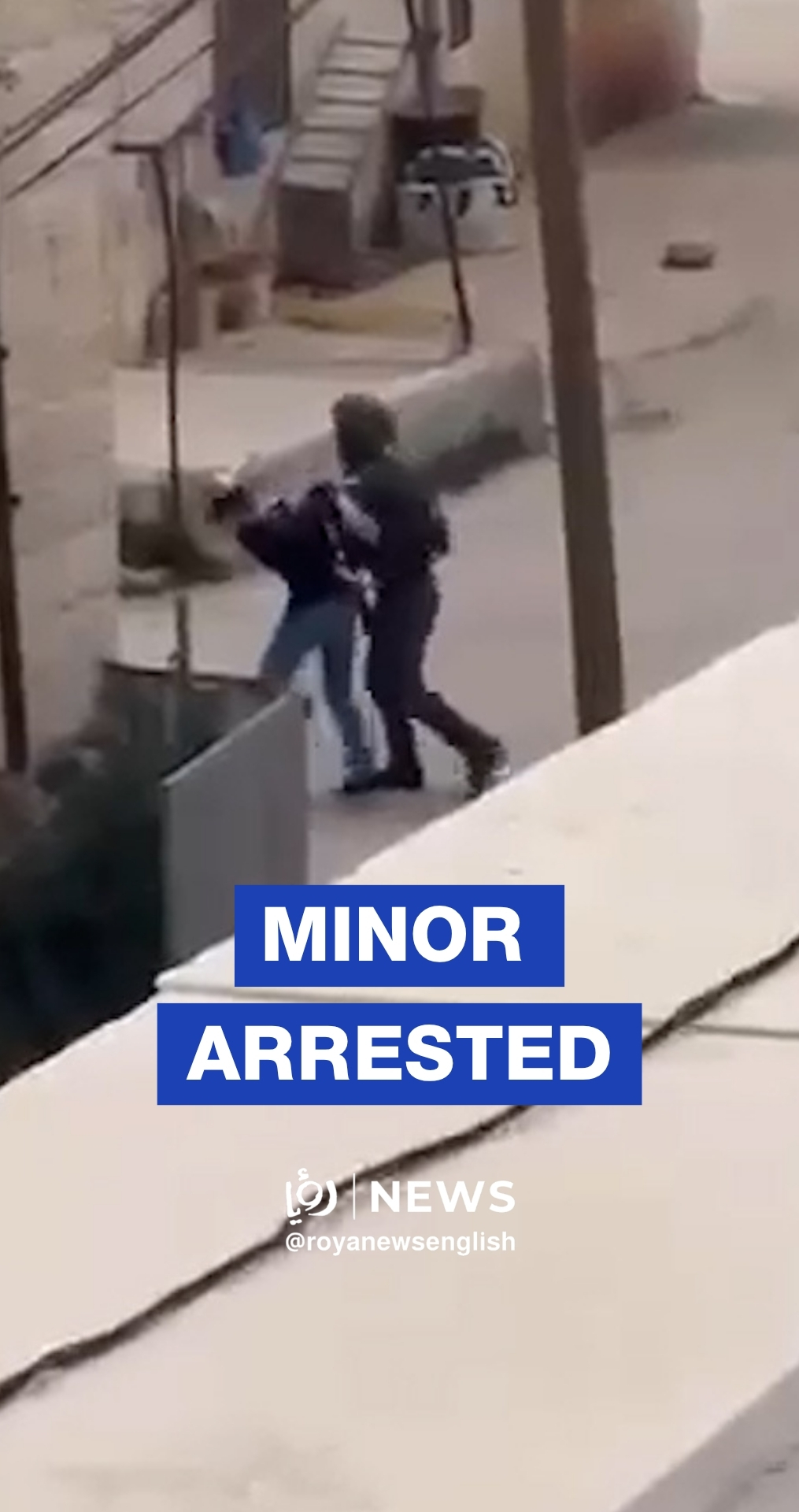 'Israel' detains minor in West Bank