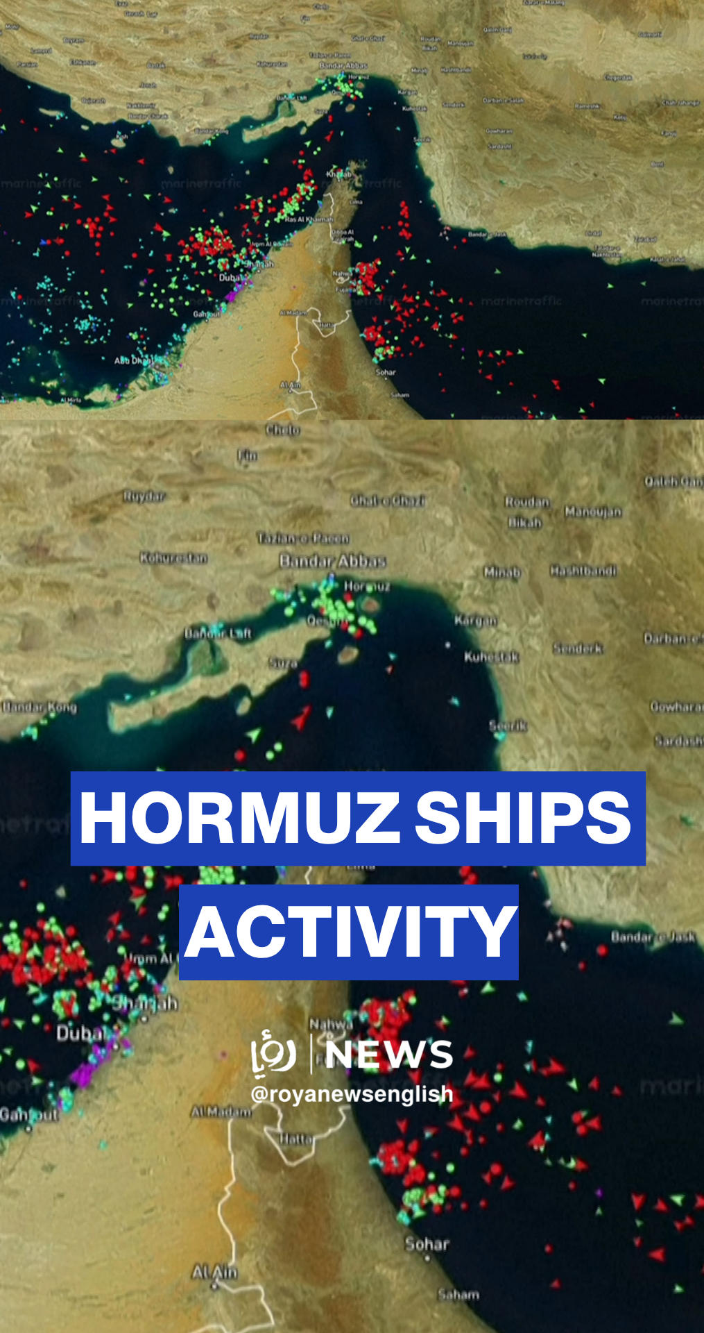 Maritime traffic in the Gulf during US-Iran truce