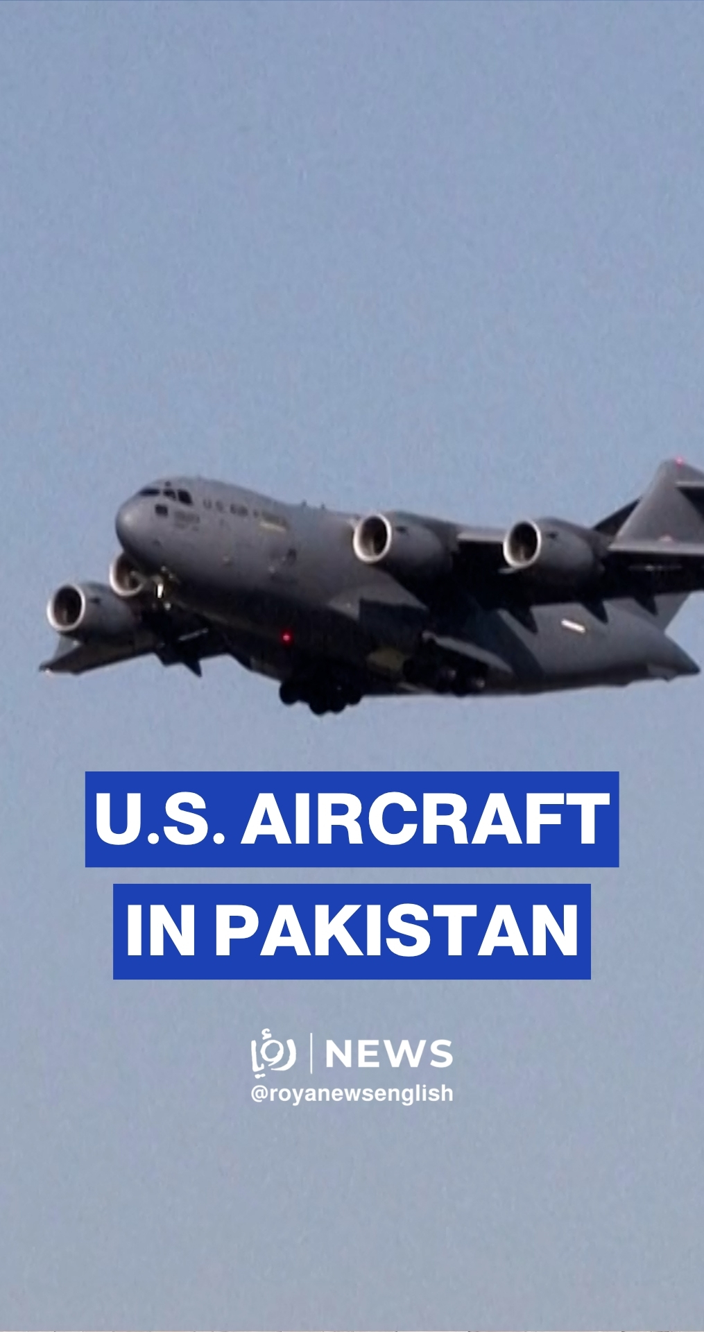 US aircraft arrives in Pakistan ahead of Iran talks