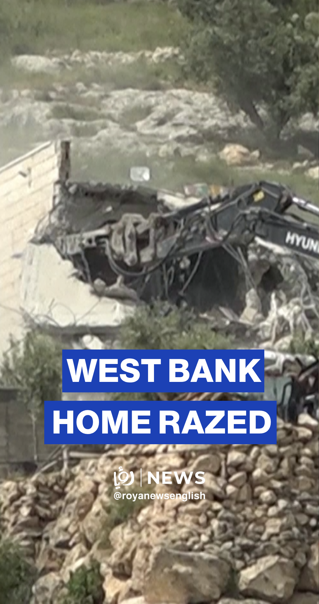 ‘Israeli’ authorities demolish Palestinian home near Hebron