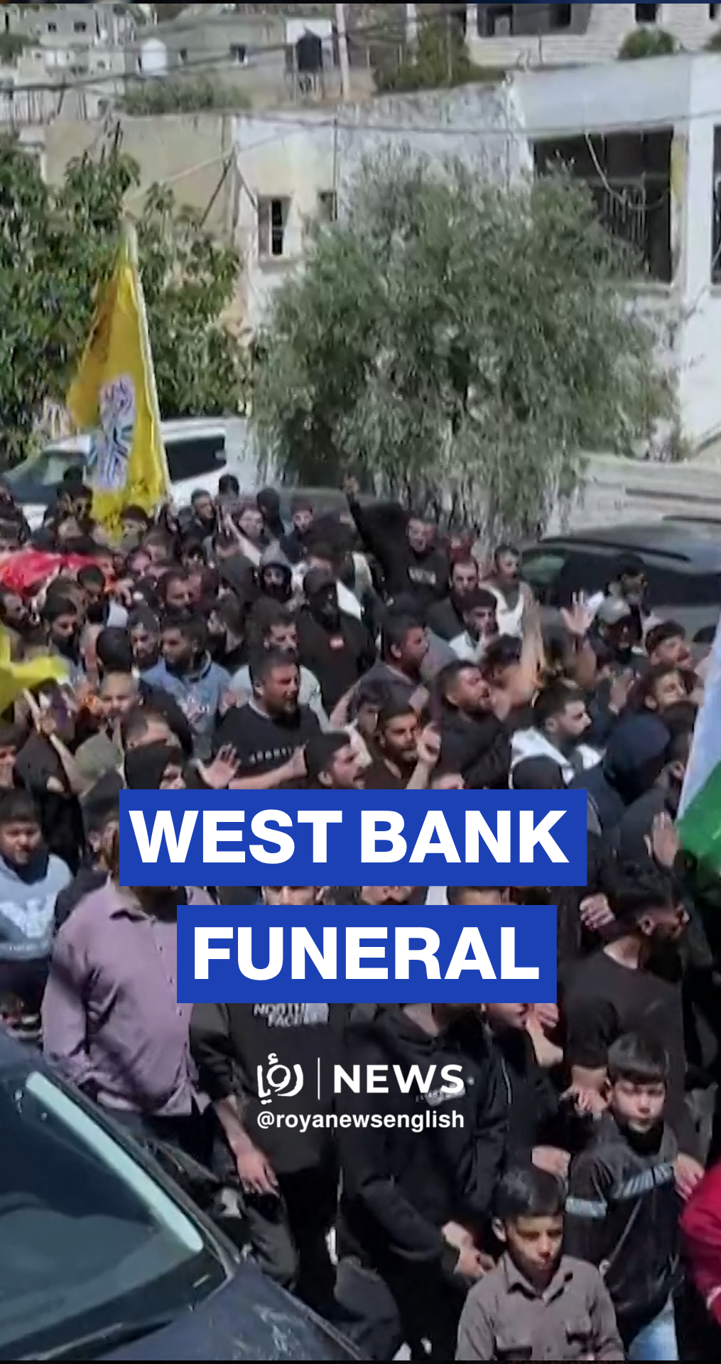West Bank funeral hit by tear gas