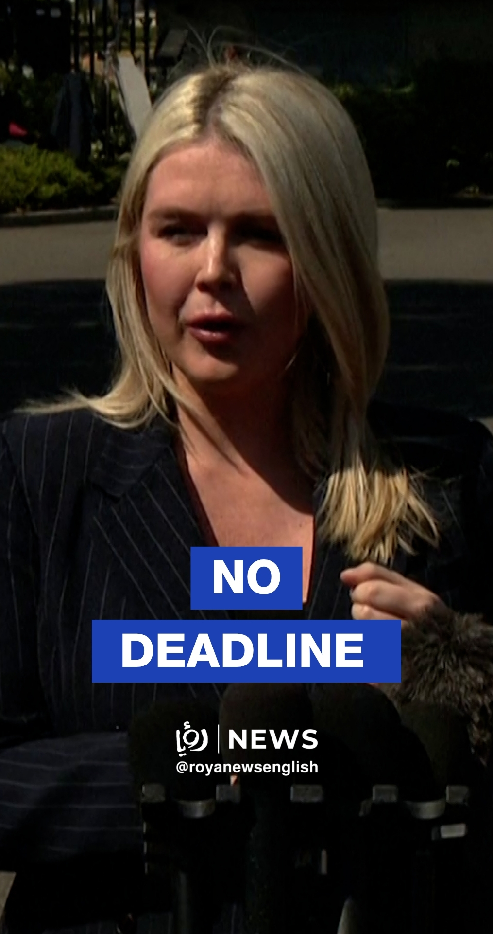 Trump has not set deadline for Iranian peace proposal: White House