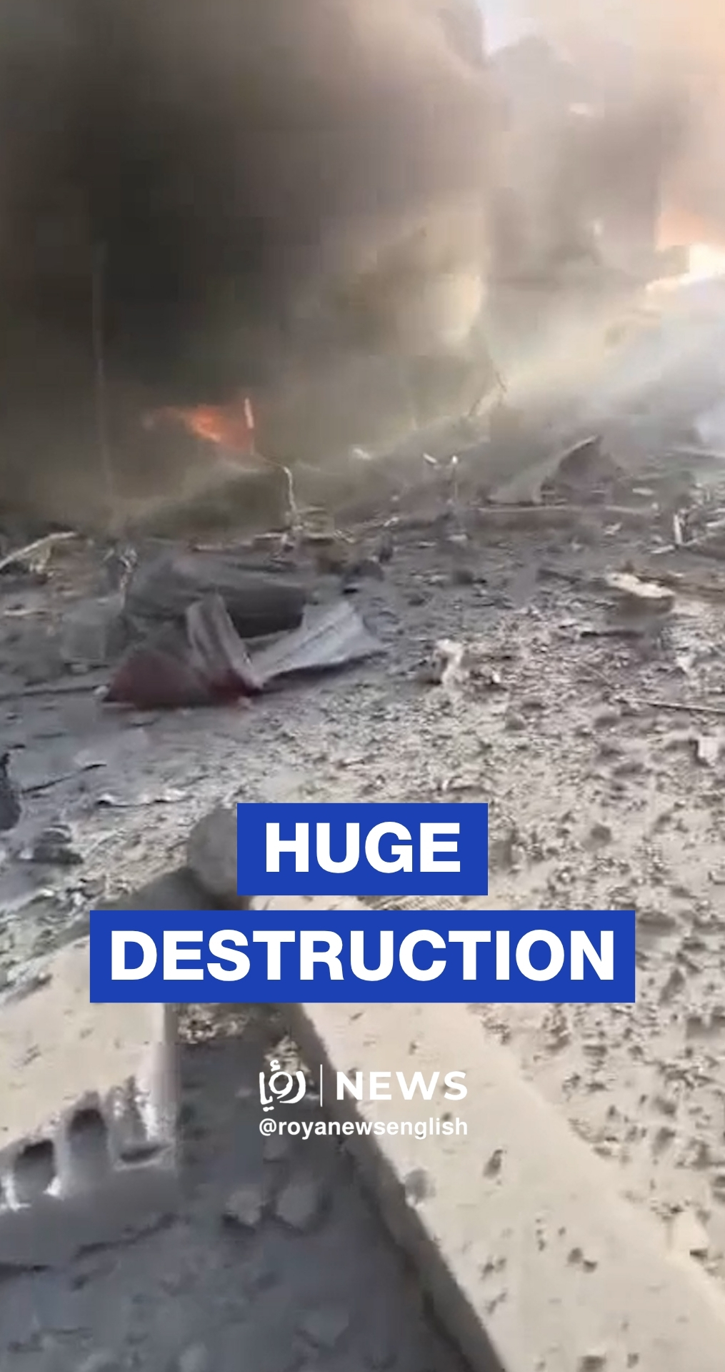 Massive destruction in southern Lebanon after 'Israeli' airstrike