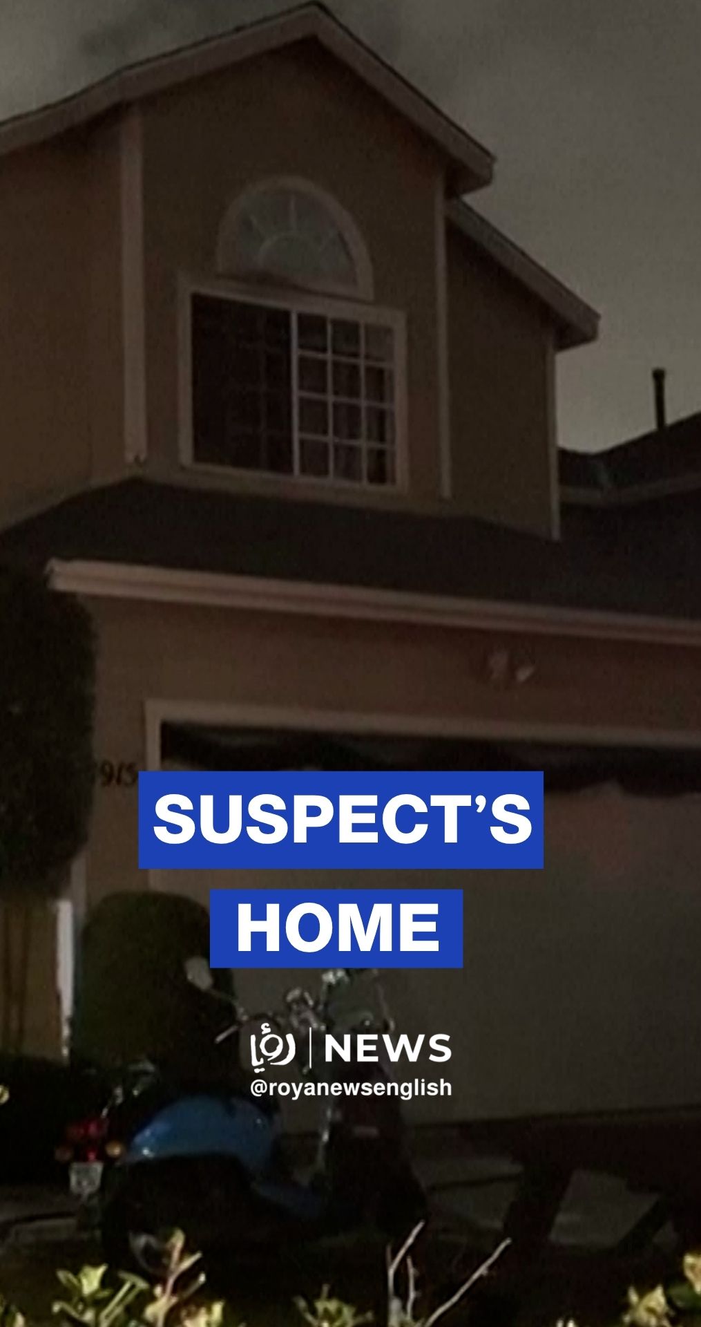 FBI agents outside home of suspect in press gala shooting