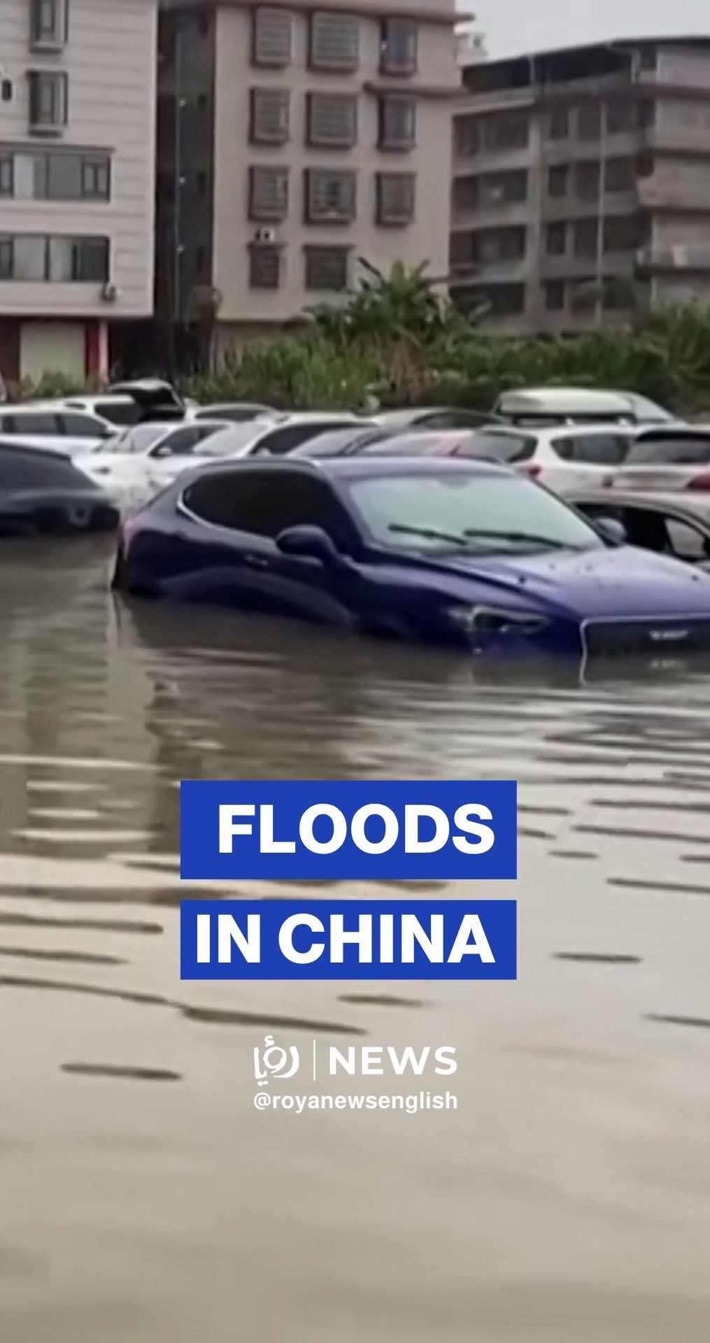 Torrential rain hits China's Qinzhou