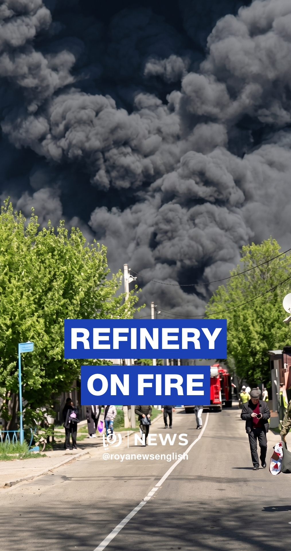 Tuapse oil refinery hit by Ukrainian drone strike, large fire reported