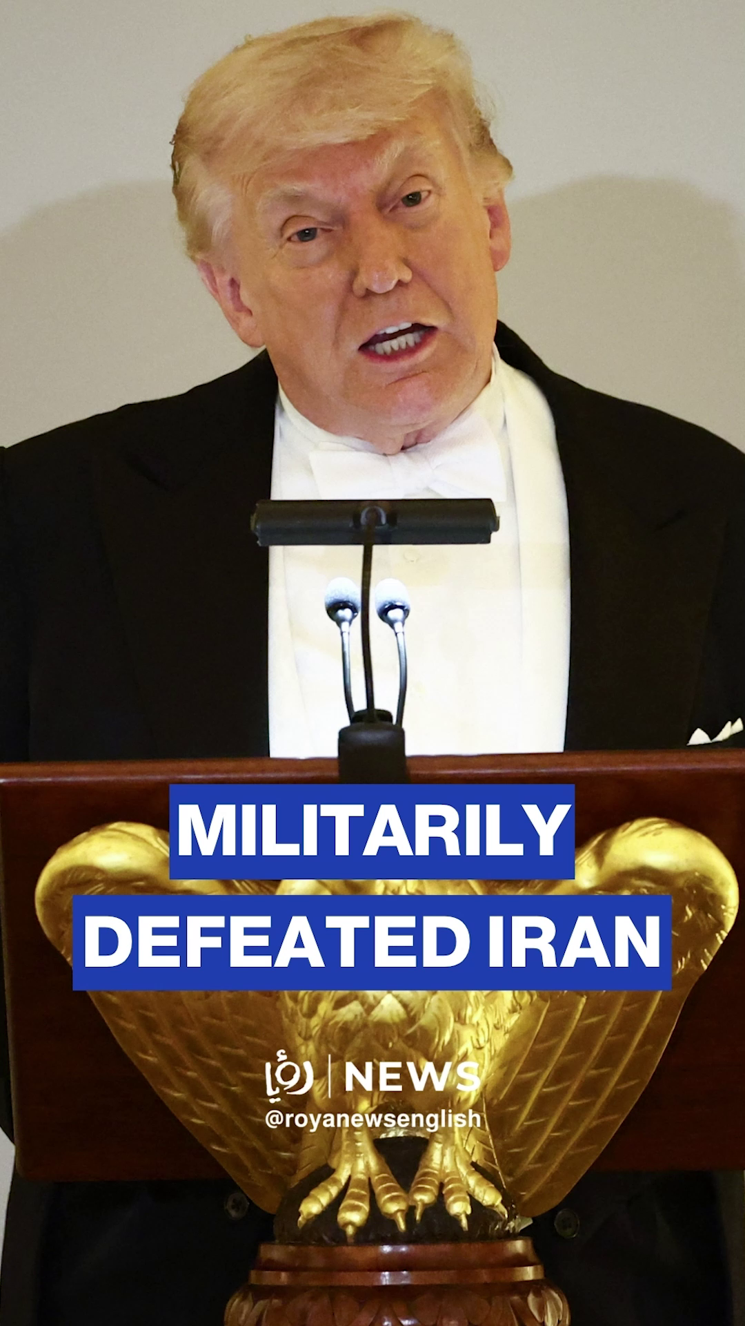 US has “militarily defeated” Iran, says Trump with King Charles