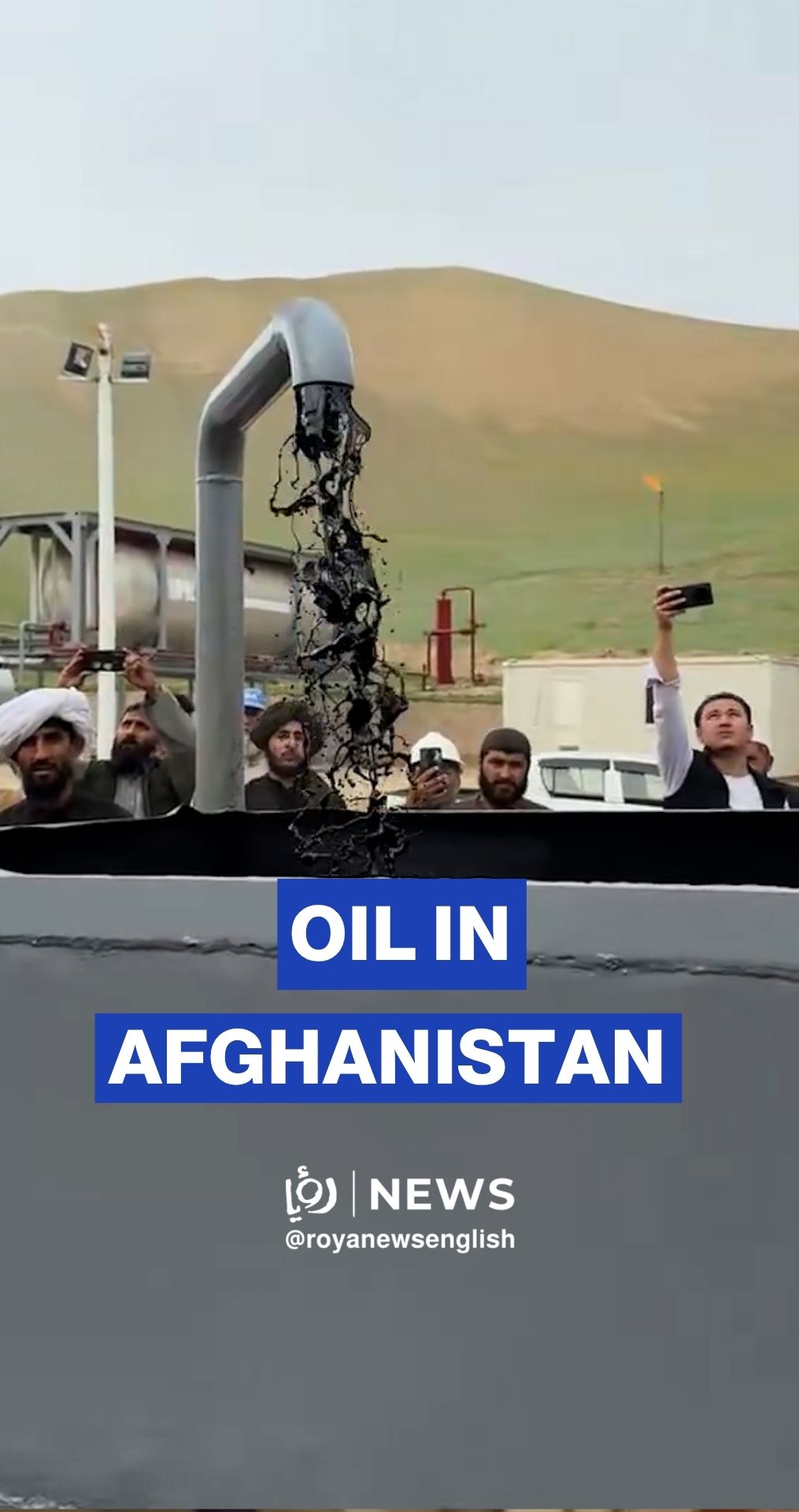 Afghan govt says extracting oil from five new wells