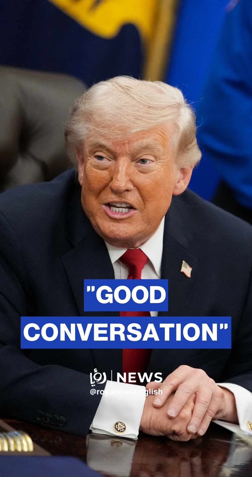 Trump says Putin call on Ukraine, Iran was 'very good'