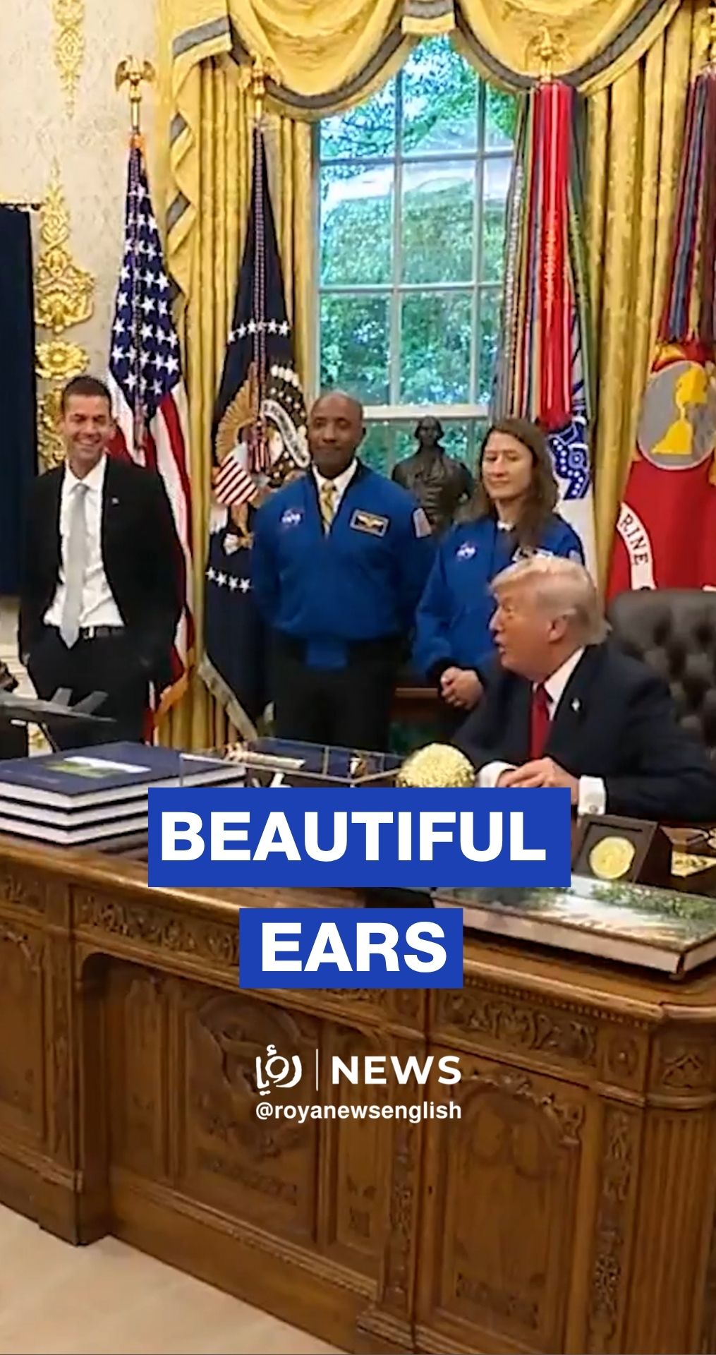 Trump Jokes About NASA Chief’s “Super Hearing”