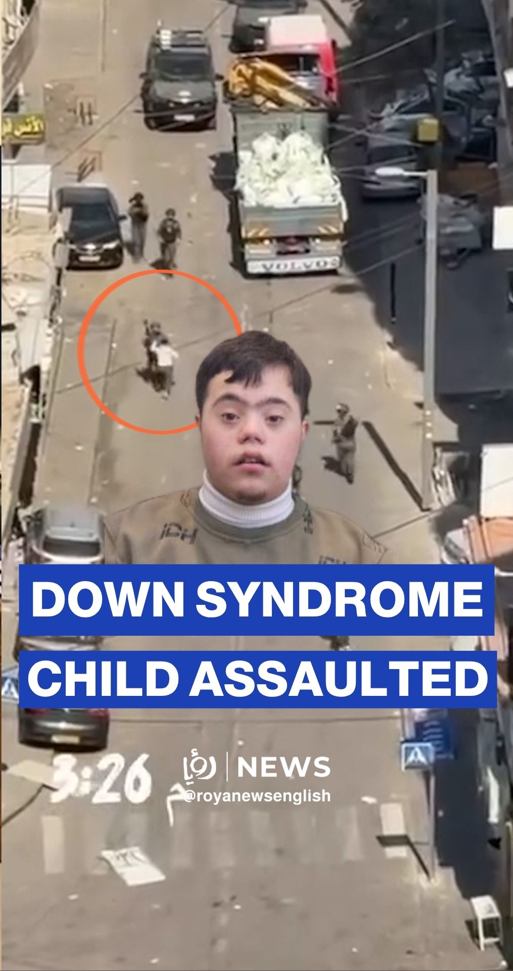 'Israeli' forces detain child with Down syndrome