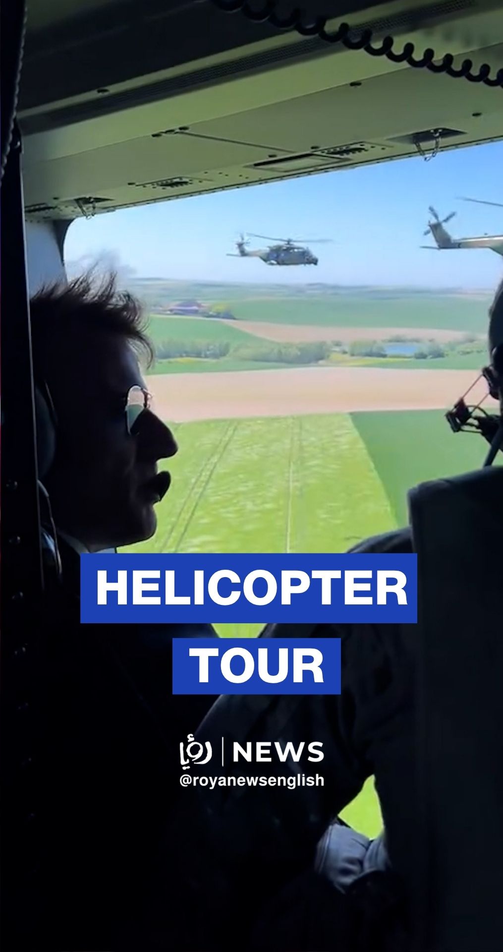 Macron takes helicopter ride at Orion 2026 military exercises