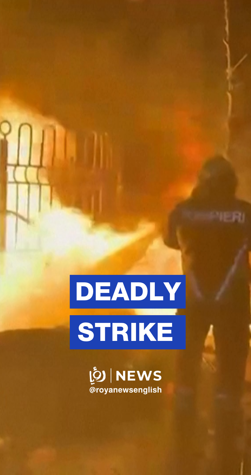 Russian strike hits Ukraine’s overnight