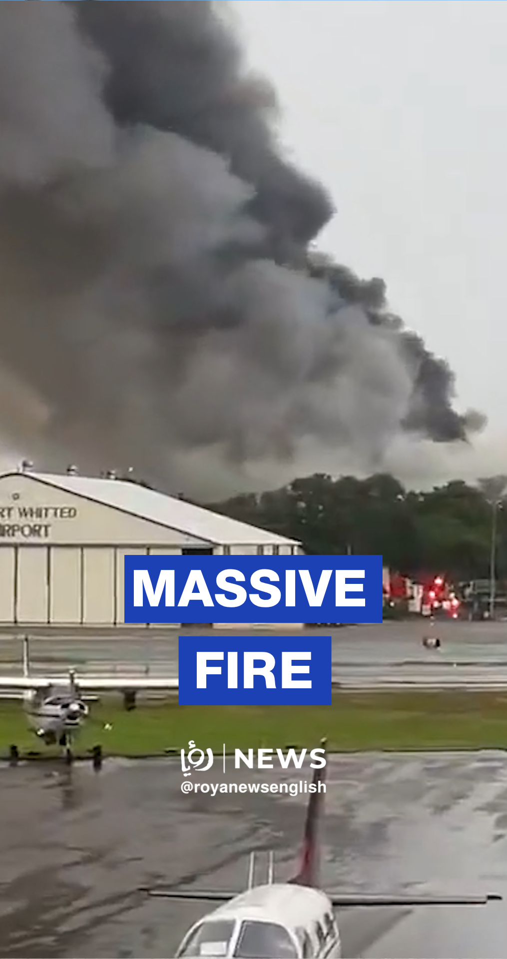 Large fire erupts at University of South Florida campus