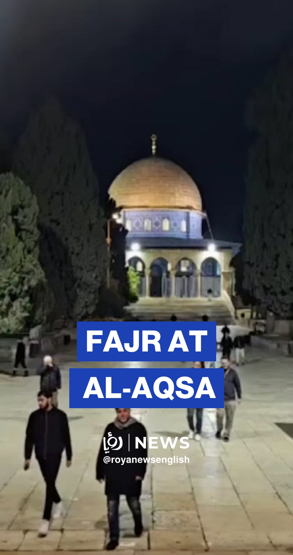 Dawn prayers fill Al Aqsa Mosque