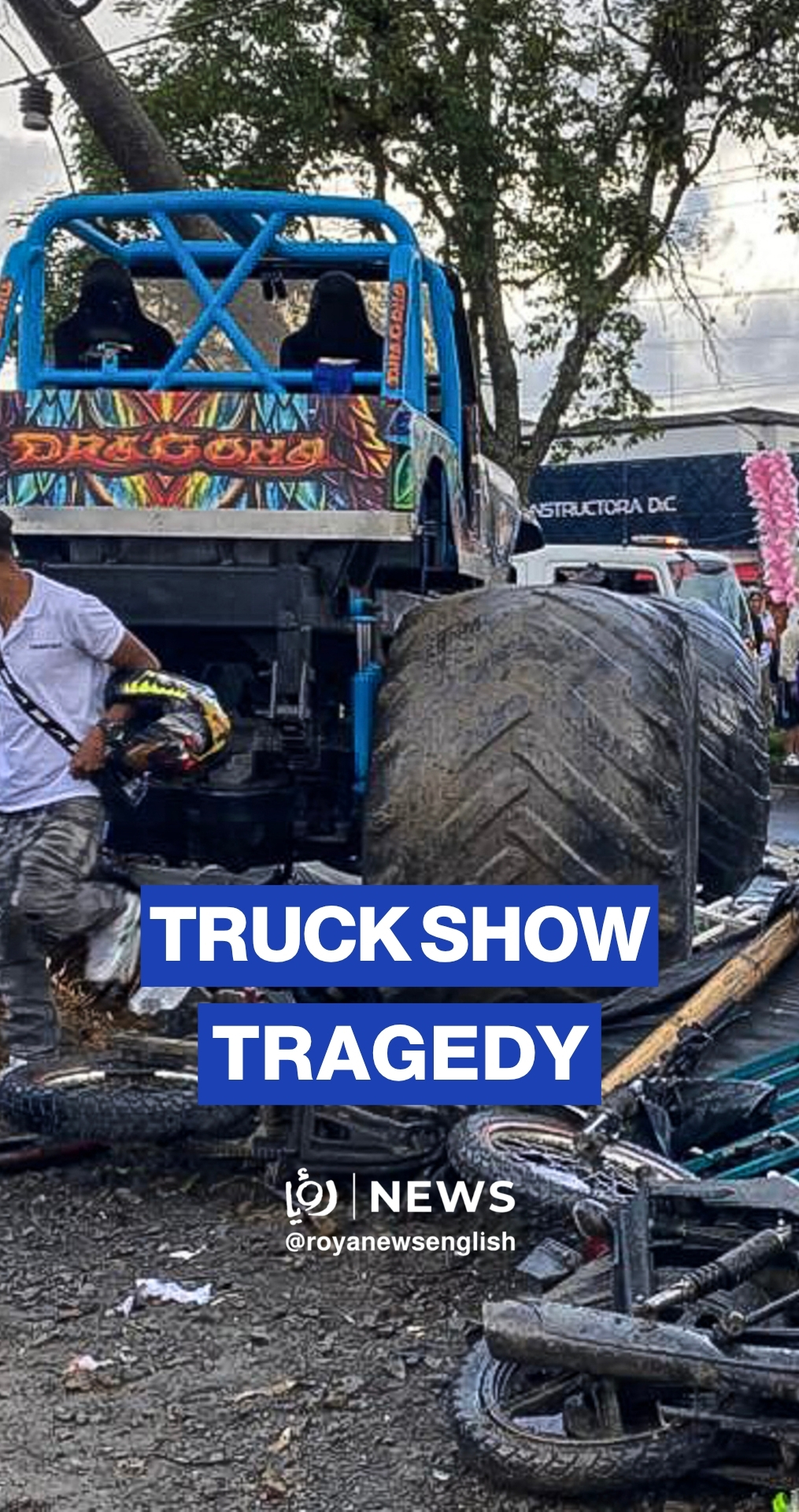 Three dead, 38 injured in truck show accident in southwestern Colombia