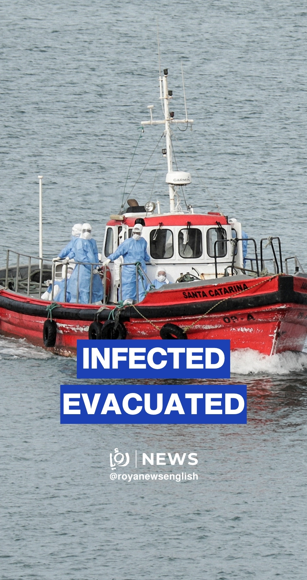 Infected passengers evacuated from MV Hondius