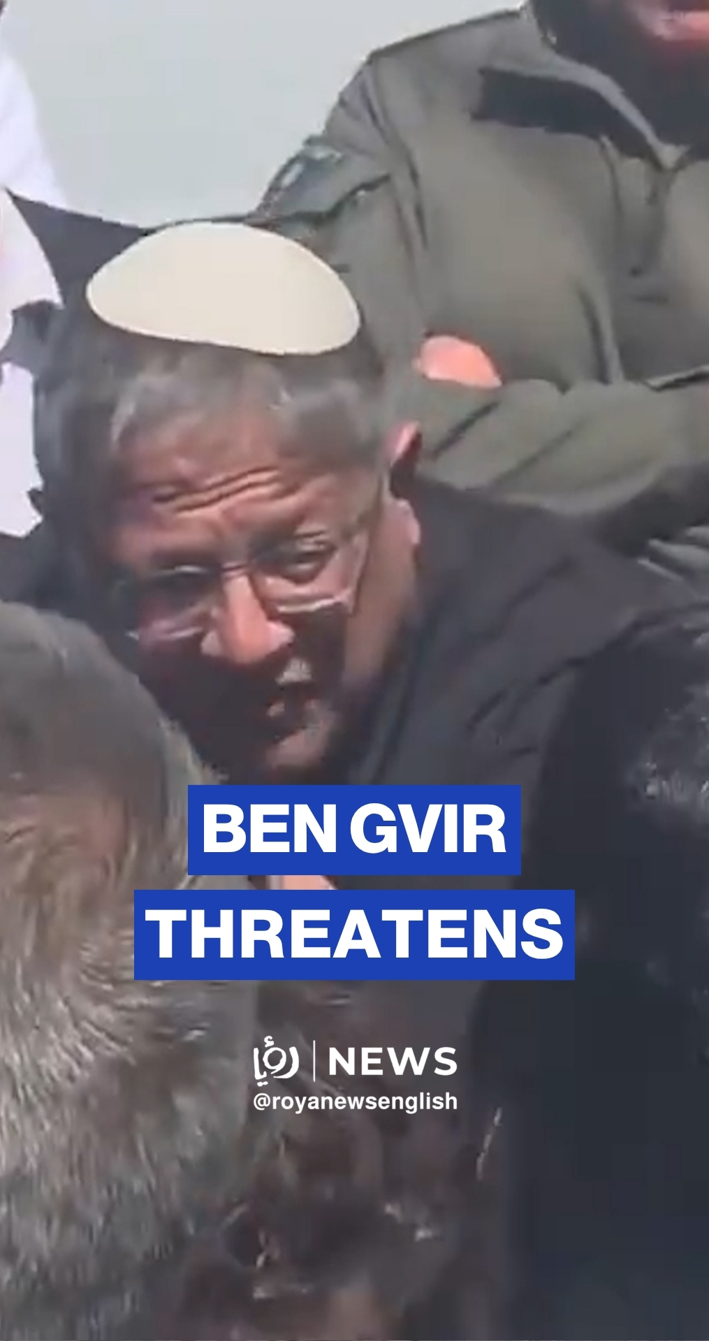 Ben Gvir to Palestinians: “I own the land, not you”