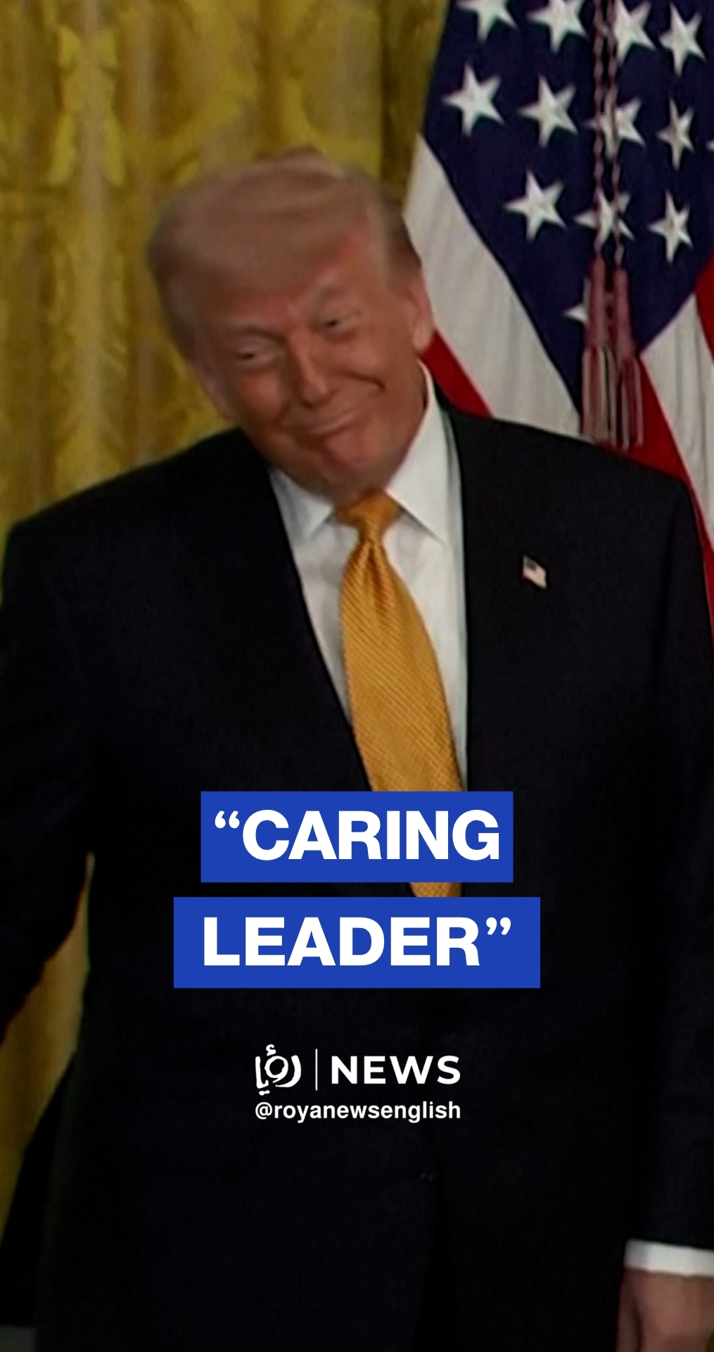 First Lady Melania Trump called her husband an ‘empathetic’ leader