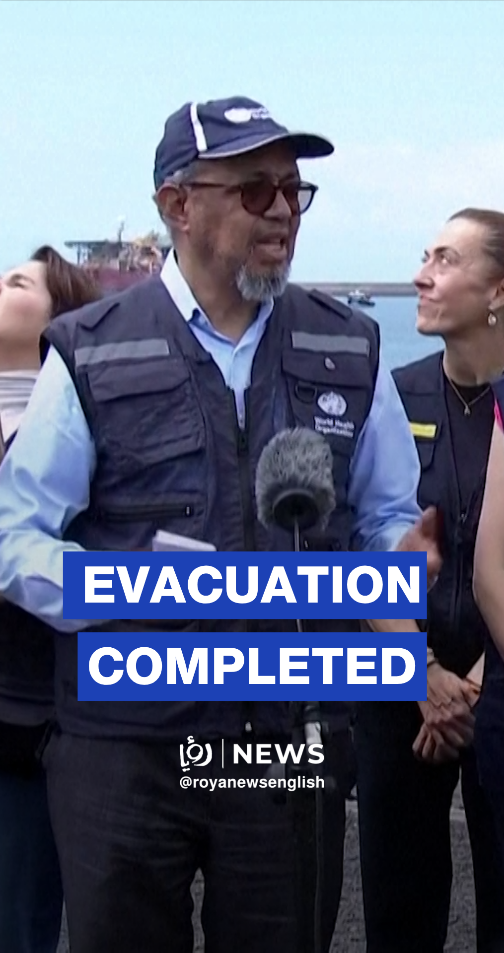 Hantavirus ship evacuation: all passengers asymptomatic