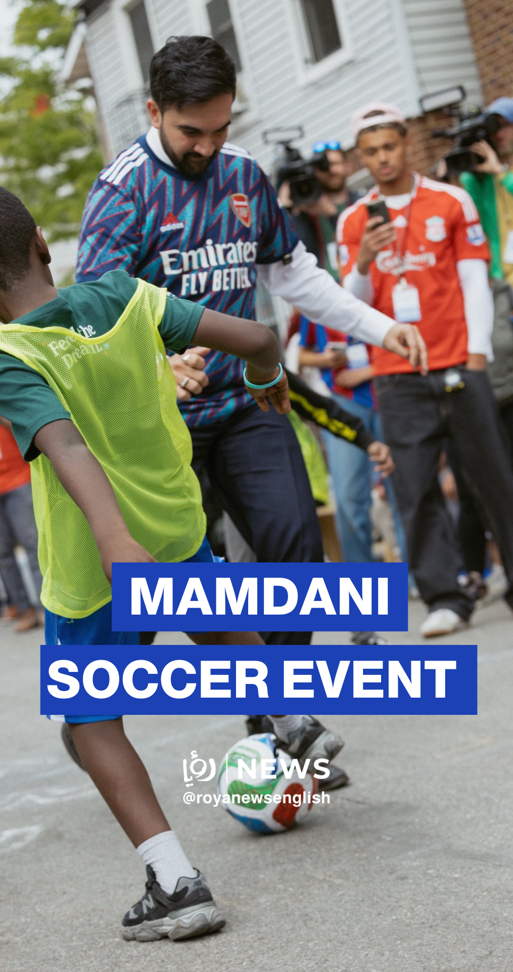 Mamdani leads NYC soccer streets event